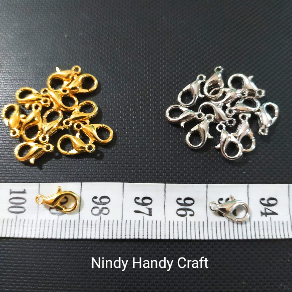 24pcs Pengait Udang - Kait Udang - Pengait Kalung - Pengait Gelang