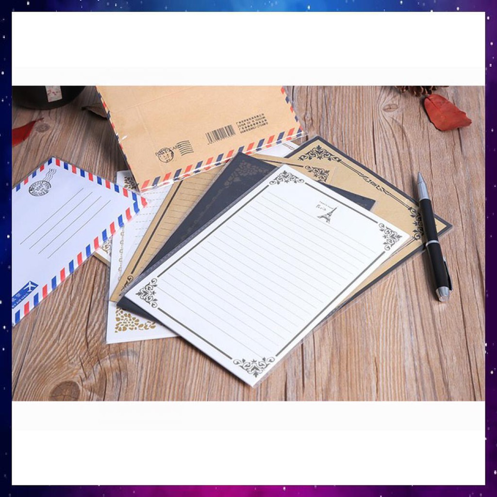 

Kertas Surat Zakka Kertas Unik Halus Model Vintage
