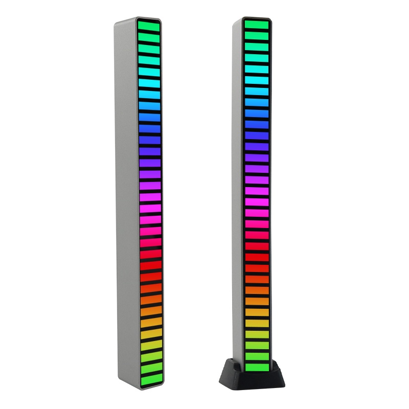 RGB LED32 Lamp Beads Voice-activated Lights Colorful Audio Spectrum Dynamic Mode Indicator Bar