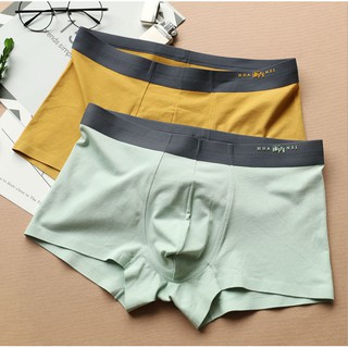 Hw0561 Celana  Dalam  Pria  Model Trunk Bahan  Katun  