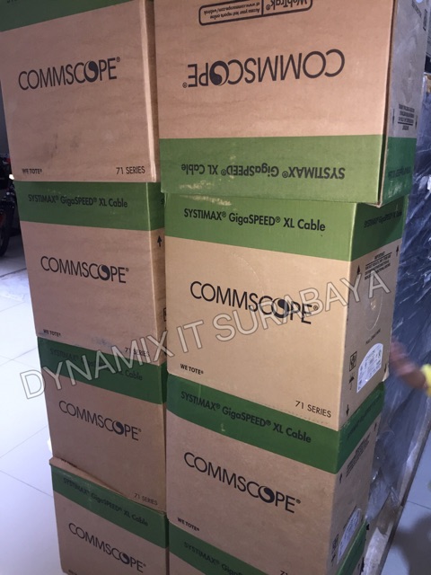 Systimax by Commscope UTP cat.6 GigaSpeed XL 1071 | kabel 1 rol ORIGINAL | kabel LAN jaringan cat6