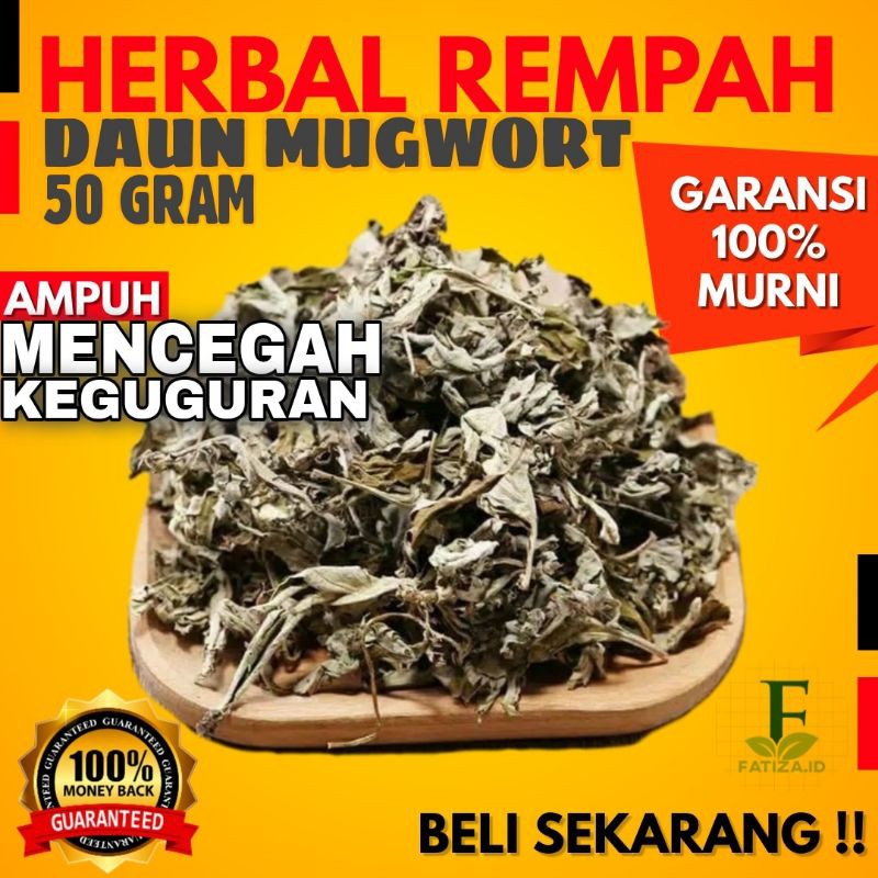 

MUGWORT DAUN BARU CINA KERING 50 GRAM - BARU CINA - Artemisia Vulgaris