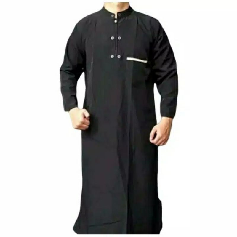 READY STOK KONVEKSI Jubah Pria Al Harbi Ori/ Jubah Pria Remaja Dewasa/ Jubah