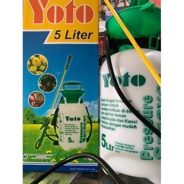 Yoto sprayer manual 5 liter.