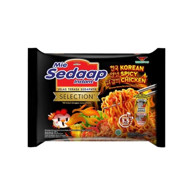 

MIE SEDAAP GORENG / AYAM BAWANG / KOREAN SPICY