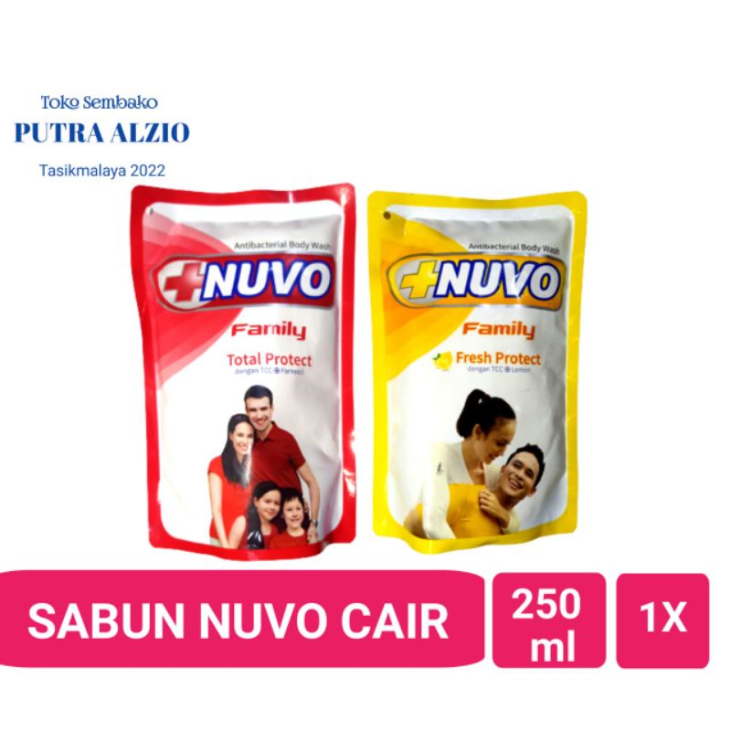 SABUN NUVO CAIR 250 ML - SABUN CAIR REFILL