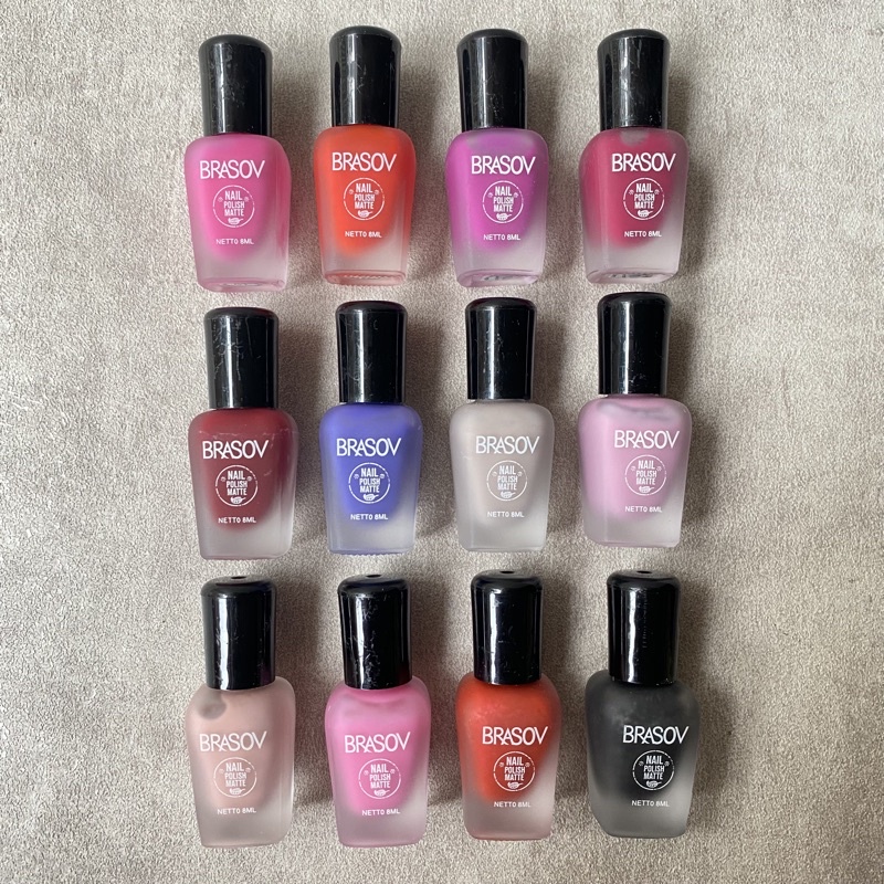 Brasov Nail Polish/ Kutek Matte Net 8ml