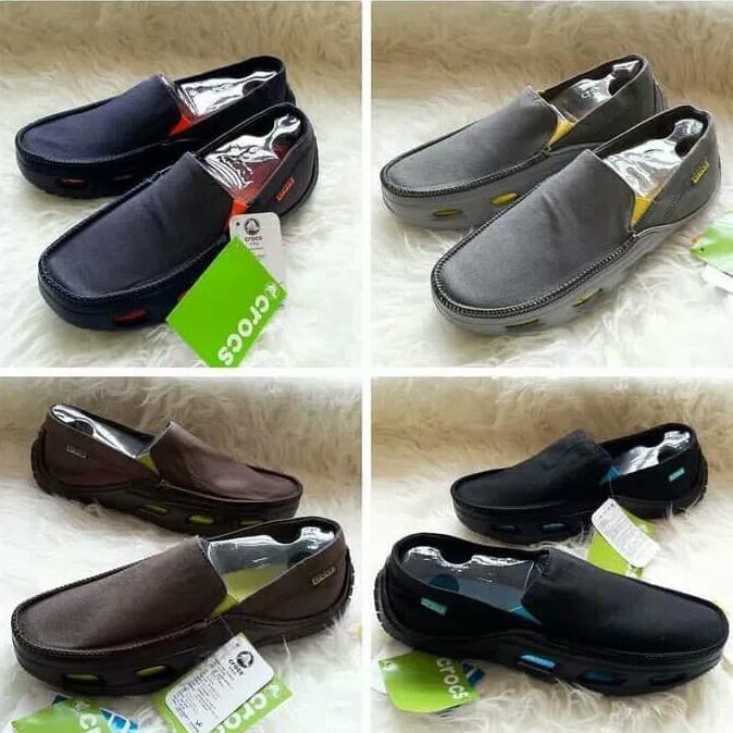 Sepatu Crocs Tideline Sport Canvas Ready