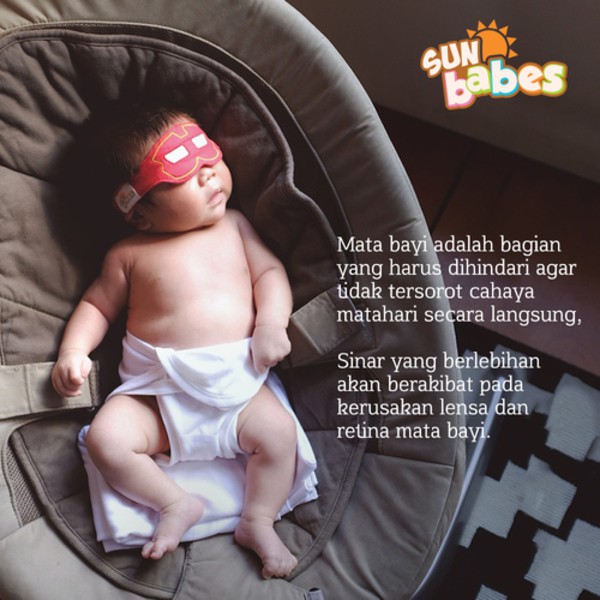 Sun Babes Penutup Mata Karakter Sun Babes - SB-PMK Warna Dan Motif Random