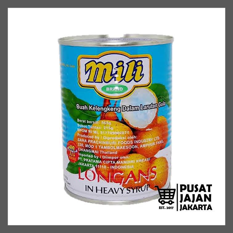 

Mili Longan In Heavy Syrup 565 Gr Thailand Buah Kelengkeng Kaleng Dalam Sirupi