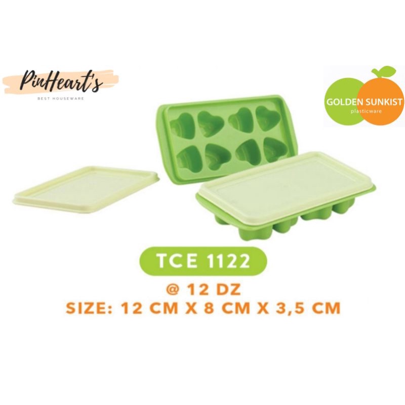 CETAKAN AGAR AGAR / JELLY / COKLAT / PERMEN BENTUK LOVE GOLDEN SUNKIST TCE1122 | CETAKAN ES