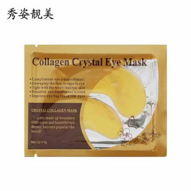Collagen Crystal Eye Mask / Collagen Eye Mask / Masker Mata