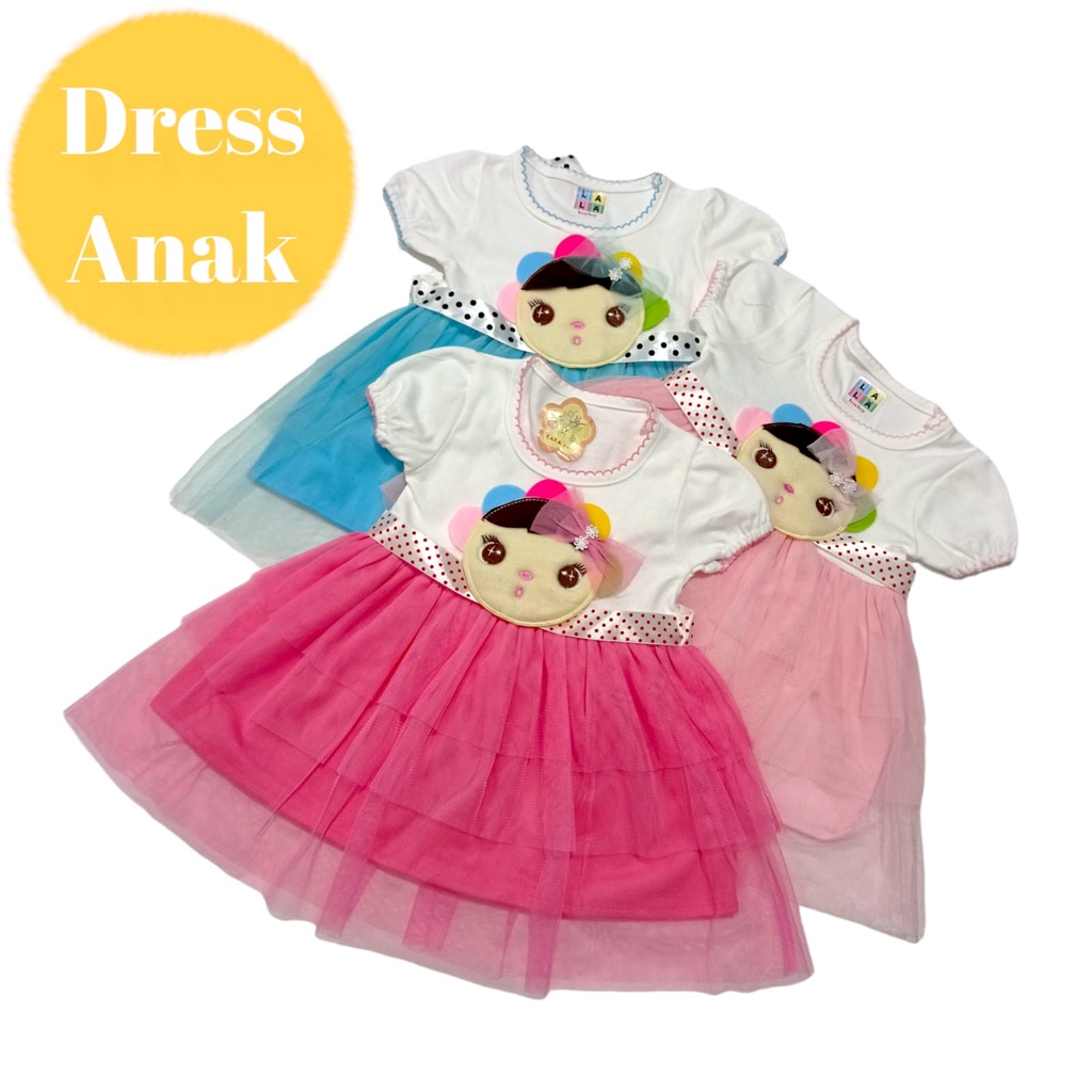 Baju Bayi Perempuan | Dress Bayi Perempuan  6-12 Bulan Rok