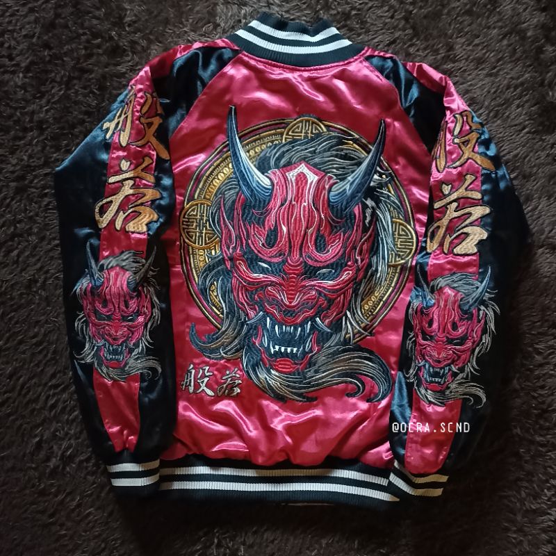 SUKAJAN JACKET MEMPHIS - HANNYA KYOGEN (limited edition)