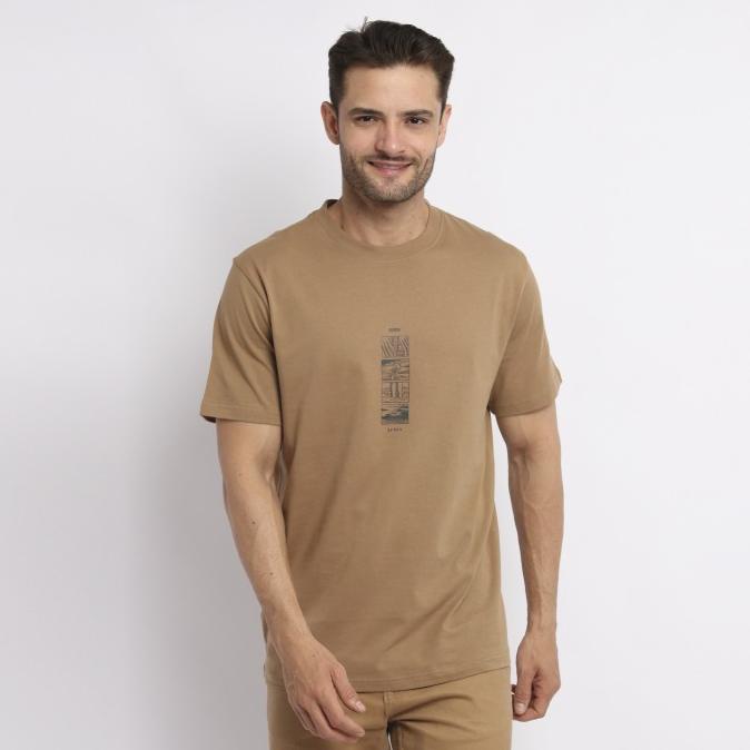 Edwin Jeans Unisex 7.0 Limited Edition T-Shirt Beach Khaky Ss