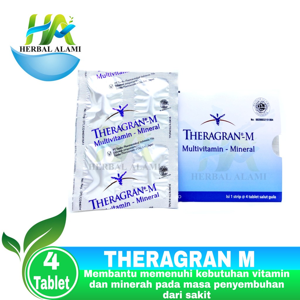 Theragran M  Multivitamin Dan Mineral