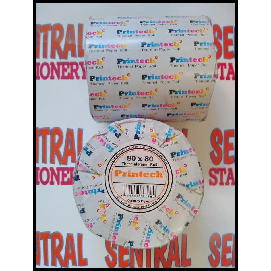 

HOT DEAL PRINTECH KERTAS TERMAL STRUK KASIR THERMAL PAPER ROLL PRINTER 80 X 80