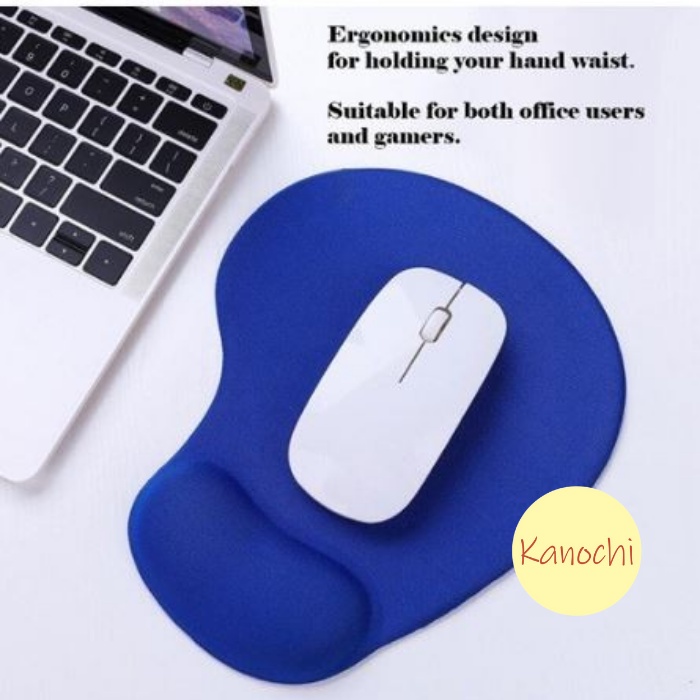 Alas Mouse Pad Anti Slip Mousepad Ergonomik Dengan Bantal Pergelangan