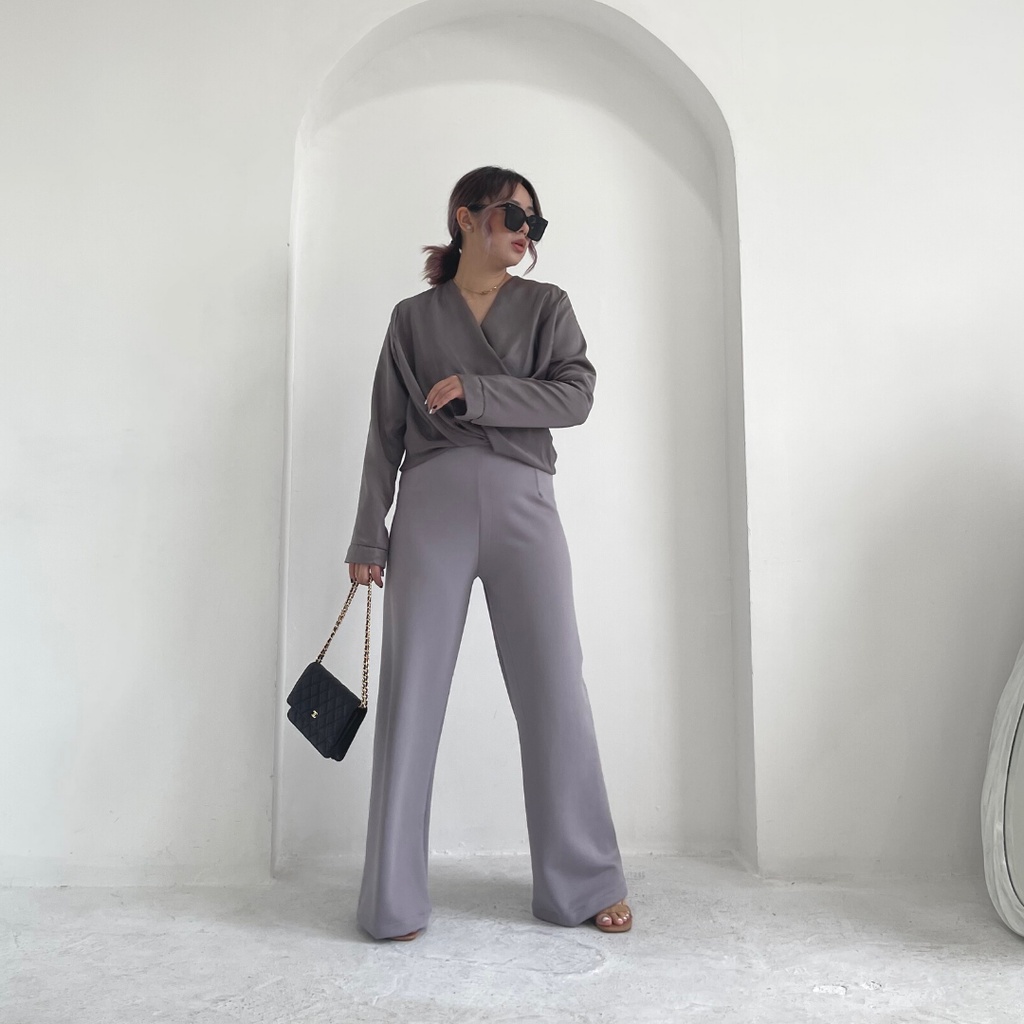 AVGAL Grey Finn Long Pants