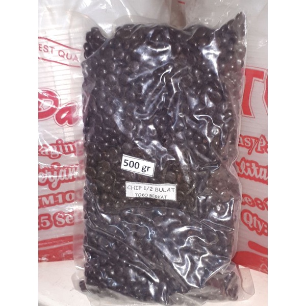 

coklat chip 1/2 bulat 500gr