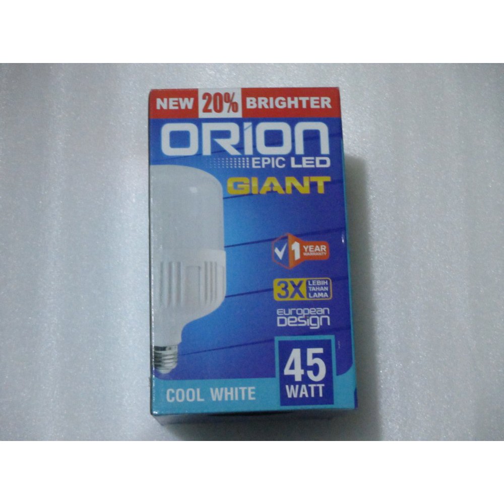 LAMPU ORION EPIC LED GIAN 45W lebih terang dan tahan lama