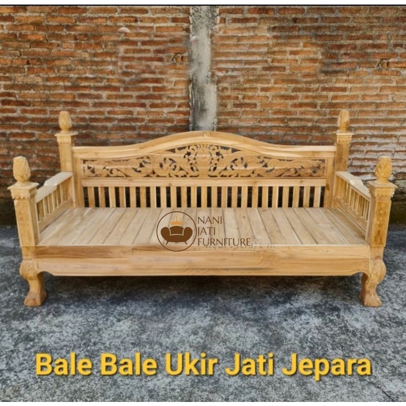 bale bale kayu jati , bale bale kafe , bale bale teras rumah dan taman
