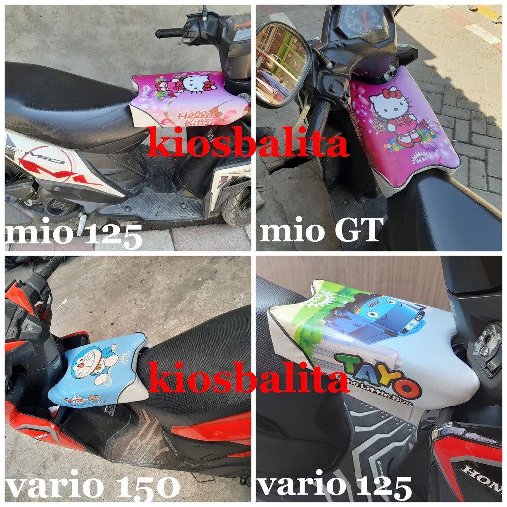 FREE MASKER &amp; BUBBLE WRAP!! JOK PORTABLE PRINTING KURSI BONCENGAN MOTOR ANAK MOTIF DORAEMON