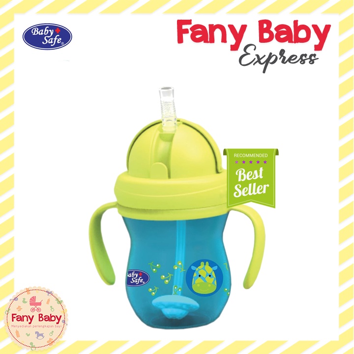 BABY SAFE TRAINING CUP WITH STRAW / 270ML ( P12SK019)