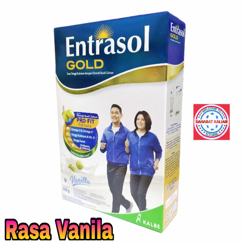 Entrasol Gold vanila 340gram