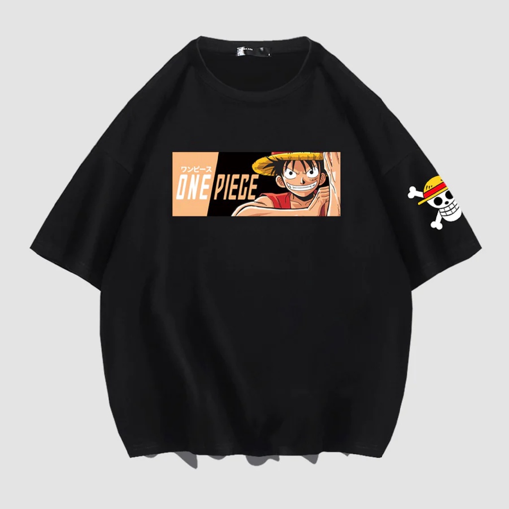 Kaos Oversize Print DTF One Piece Stampede Anime II BRIGO Kaos Oversize II Kaos Jumbo Size Pria &amp; Wanita