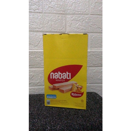 

Nabati Wafer Richeese, Richoco @7gr ( 1 pack isi 20 pcs )