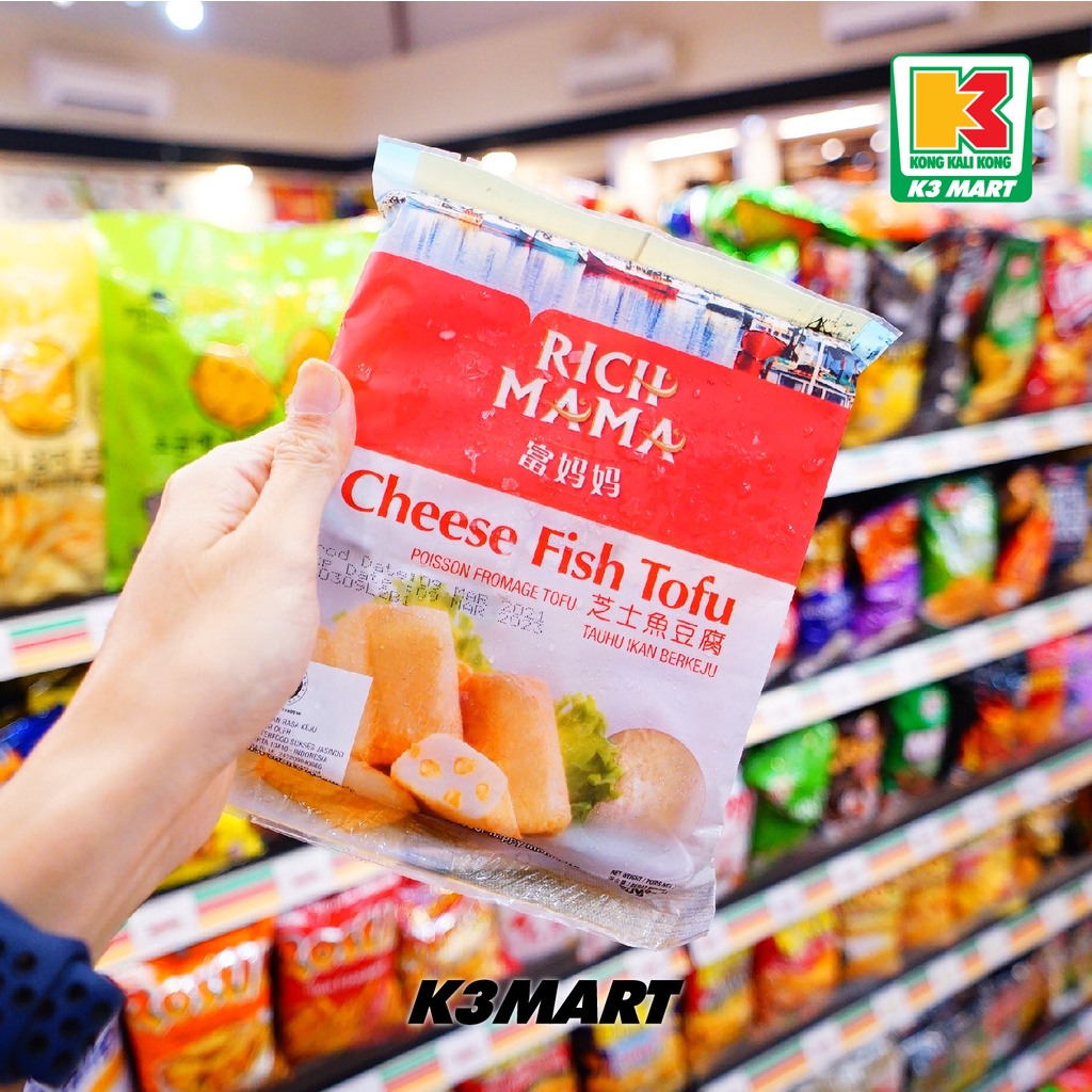 

Rich Mama Cheese Fish Tofu 250gr