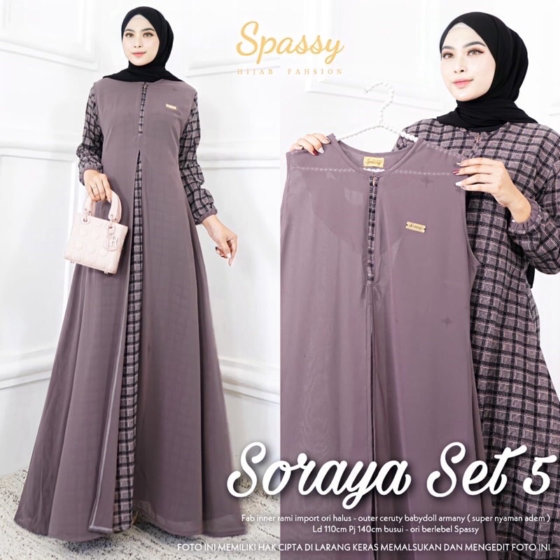 SORAYA SET 5 BY SPASSY | BEST SELLER