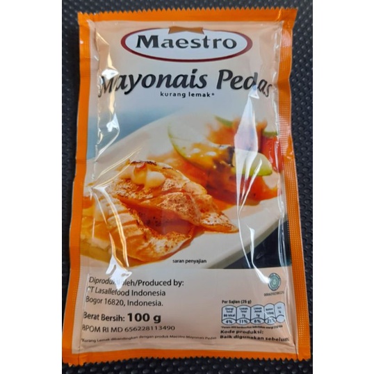 

✔LEJAT nya Maestro Mayonais Pedas 100g / Mayonise