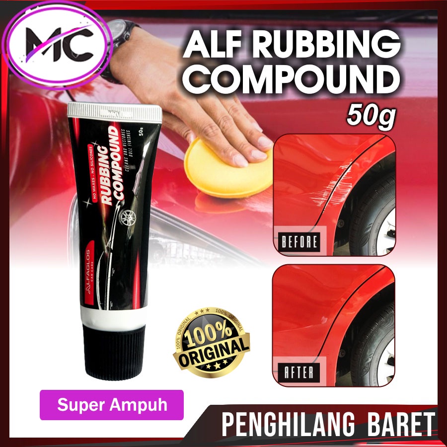 Compound Mobil Motor Motor Rubbing Kompon Car Care Untuk Poles Mobil Penghilang Baret Lecet Praktis