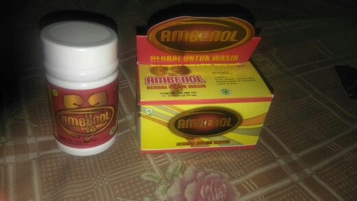 Ambenol Obat Wasir, Obat Herbal Wasir Asli