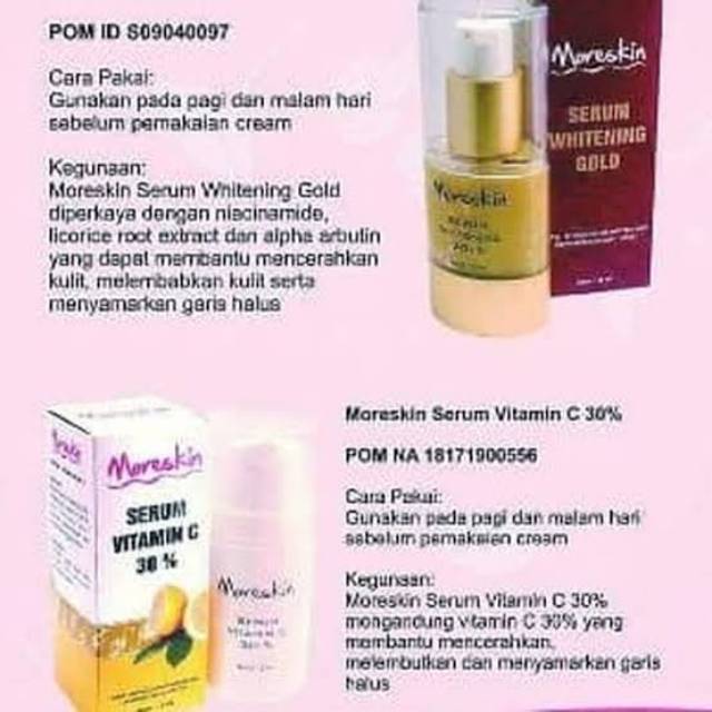 MORISKIN SERUM VITAMIN C ORIGINAL NASA, SERUM MENGHALUSKAN KULIT, ANTI PENUAAN DINI, SERUM PENCERAH