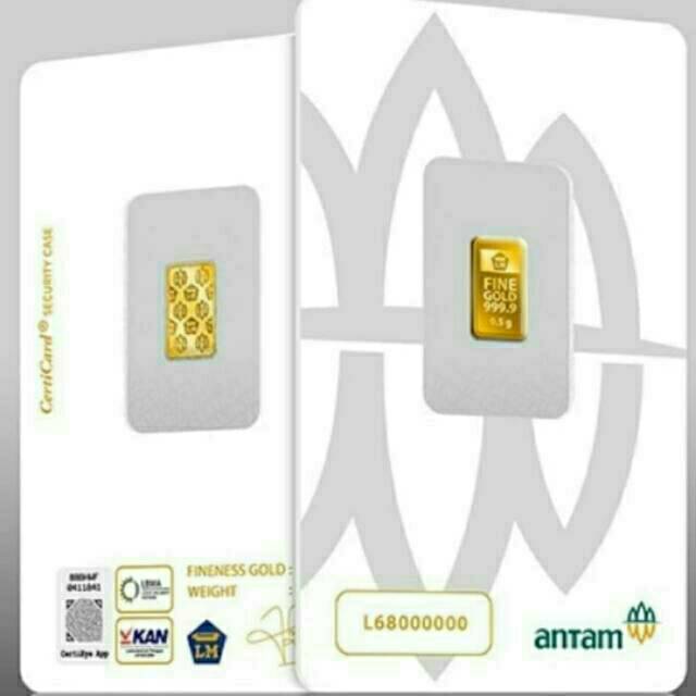 Logam mulia antam 0.5 gr
