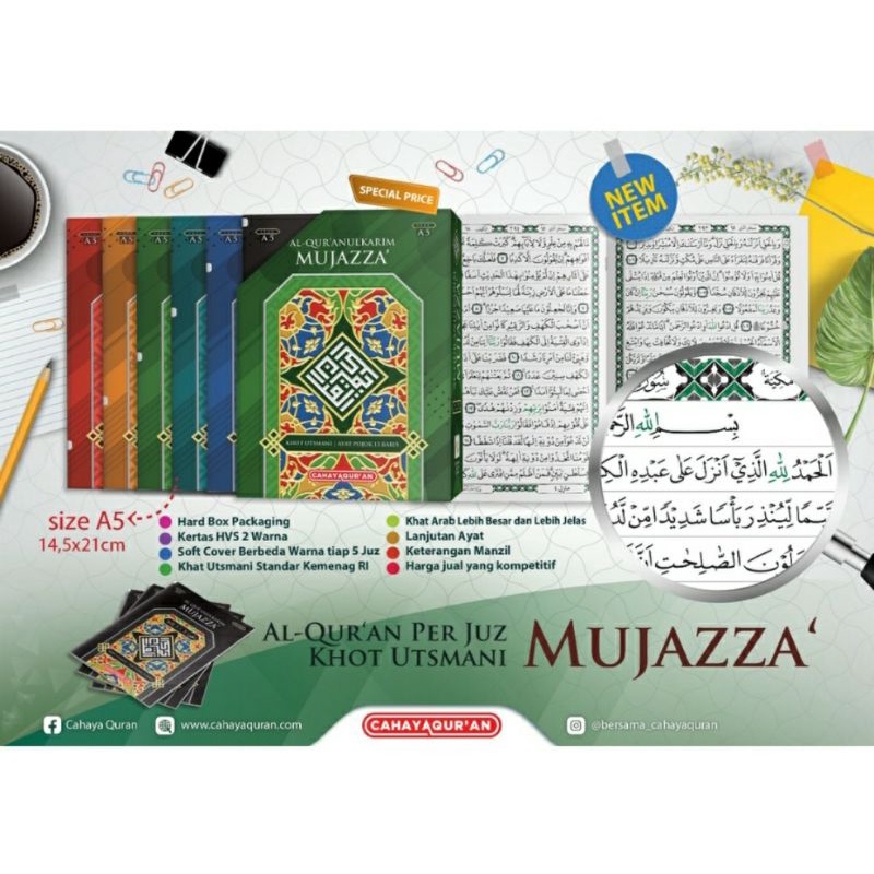 

Al-Qur'an Mujazza Per Juz