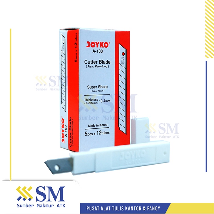 

REFILL / ISI CUTTER JOYKO A-100 (1 TUBE / 5 PCS)