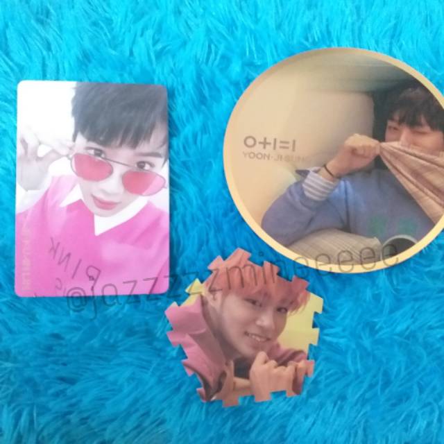 Wanna One - IPU Day ver. Photocard PC Guanlin Tazo Daehwi Mirror Card Jisung