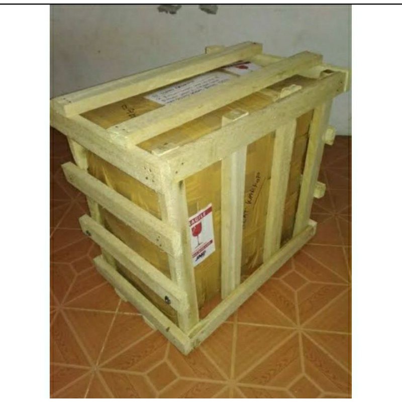 

Tambahan packing kayu agar paket anda aman