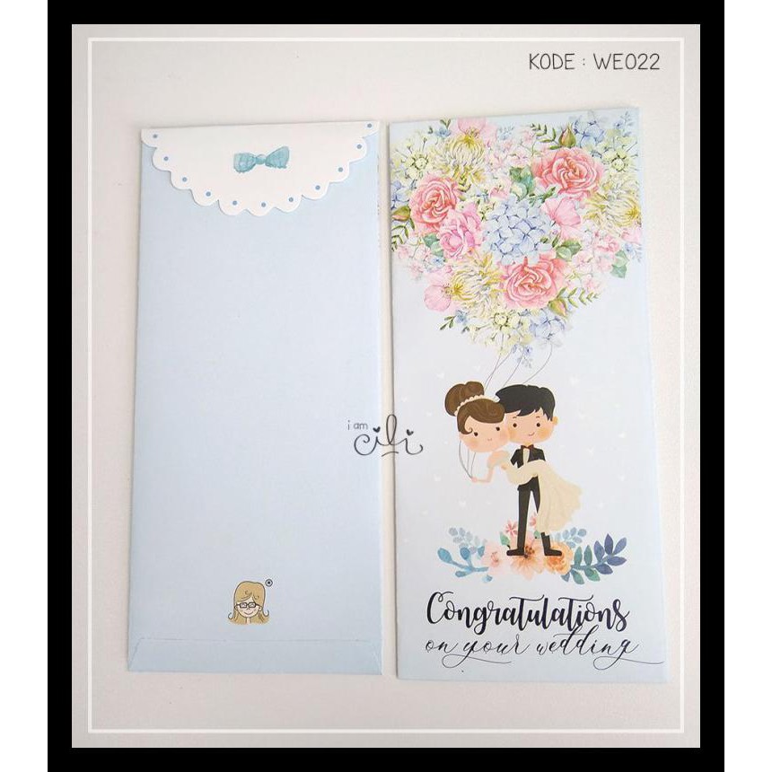 

IAMCILI ORIGINAL WEDDING ANGPAO VARIAN WE021-WE030 - WE022 KUALITAS TERBAIK