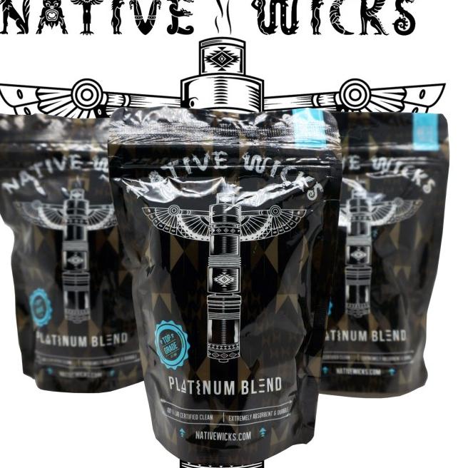 ➾ Native Wicks Premium Cotton from USA ☏