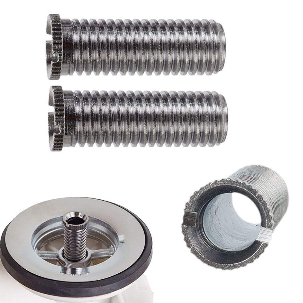 Lanfy Sekrup Wastafel Lepas Pasang Mudah Pasang Downspout Connecting Rod Drainer Aksesoris Filter Dapur Screw Drain Thread