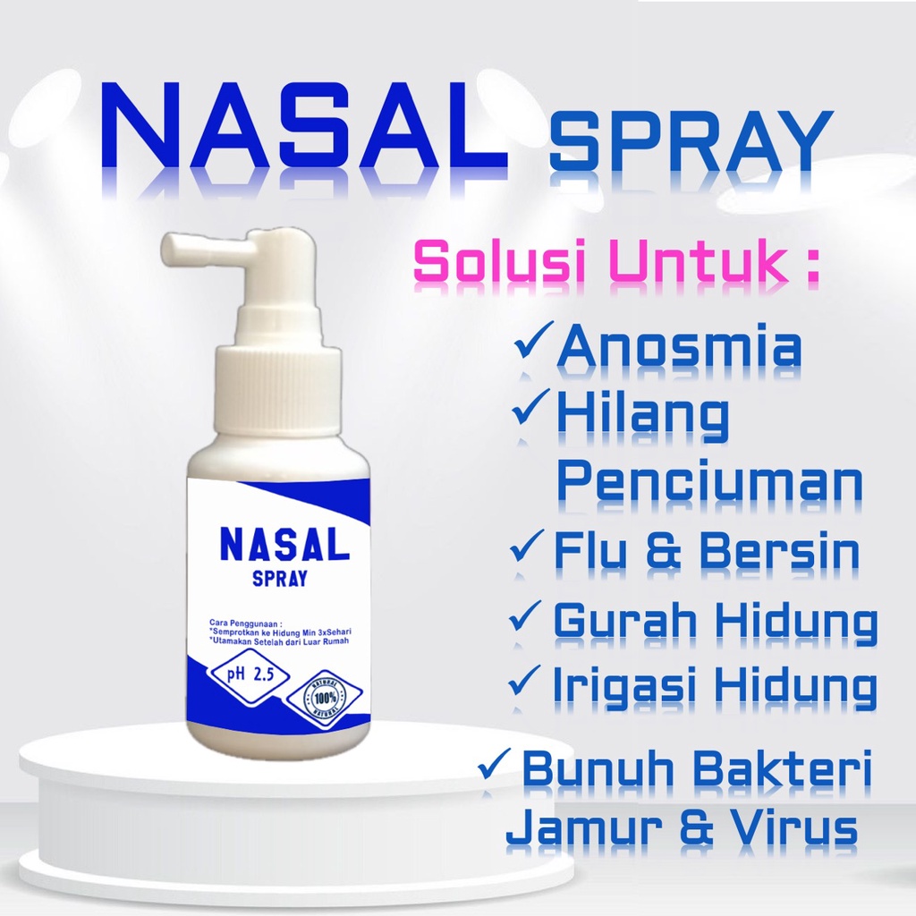 Nasal Spray Anosmia Anti Virus Corona Semprot Hidung Dewasa Anak Balita