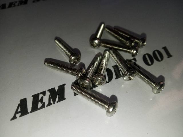 Baut JP M4 X 20 (2cm) stainless 304 pan screw