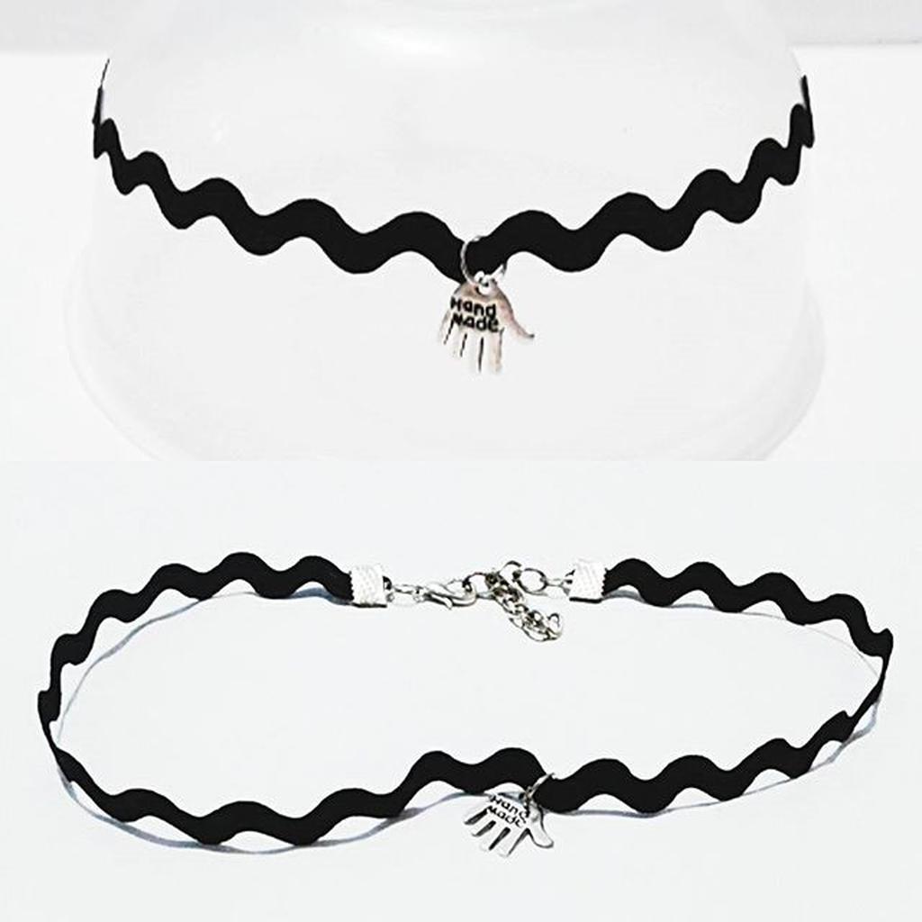 Zigzag Choker Necklace Handmade Hand | Kalung Handmade