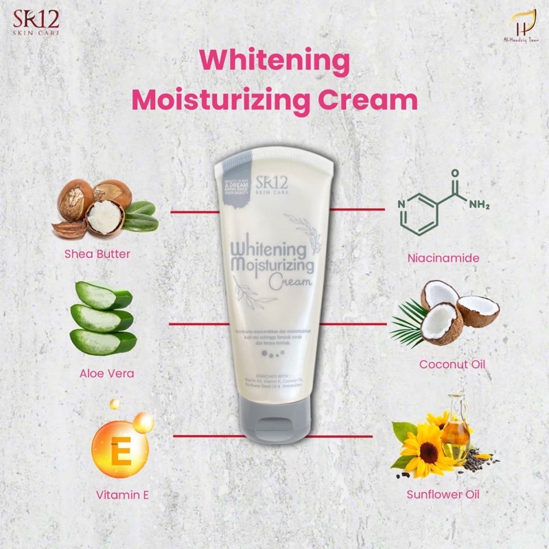 HB WHITENING / WHITENING MOISTURIZING CREAM / HB SR12