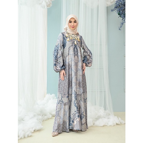 Clemira Dress Cloud Grey - Klamby